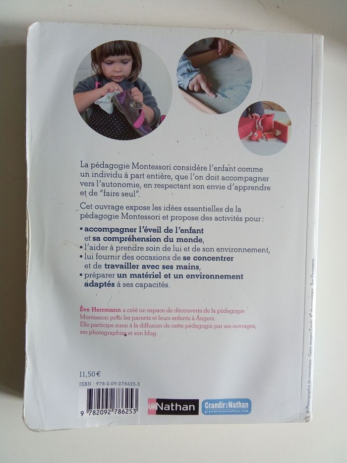 Livre édition Nathan, 100 activités d'éveil Montessori dès 18 mois, apprendre seul, autonomie - photo numéro 5