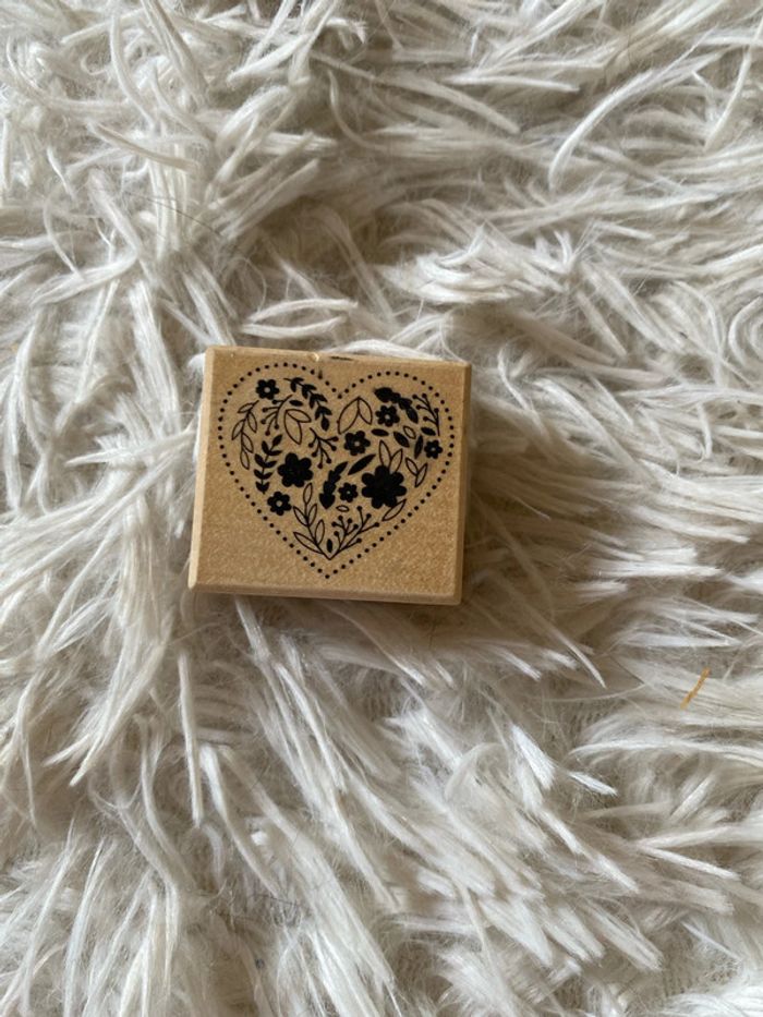 Tampon bois coeur artemio