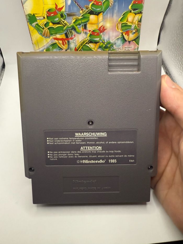 Teenage Mutant Hero Turtles Nintendo NES - PAL FRA TMNT - photo numéro 9