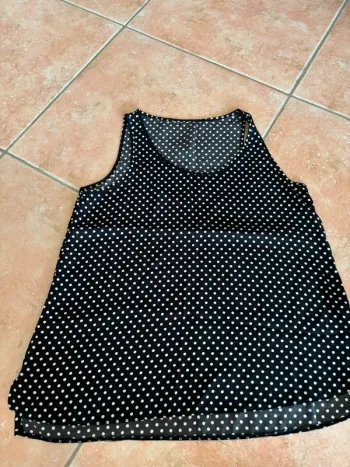 Débardeur à pois