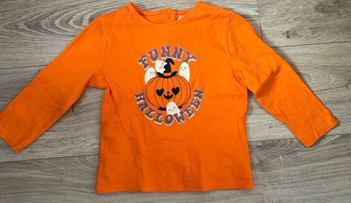 T-shirt manches longues Halloween 24 mois / 2 ans