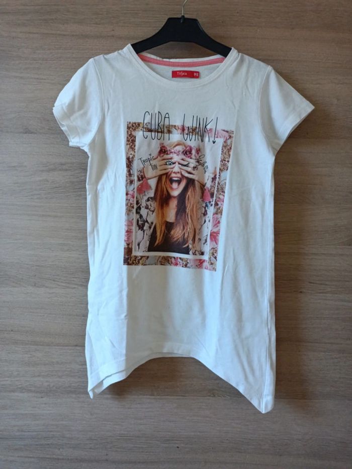 89. T-shirt Tissaia 12ans - photo numéro 1