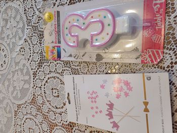 décorations neuves pour anniversaires filles