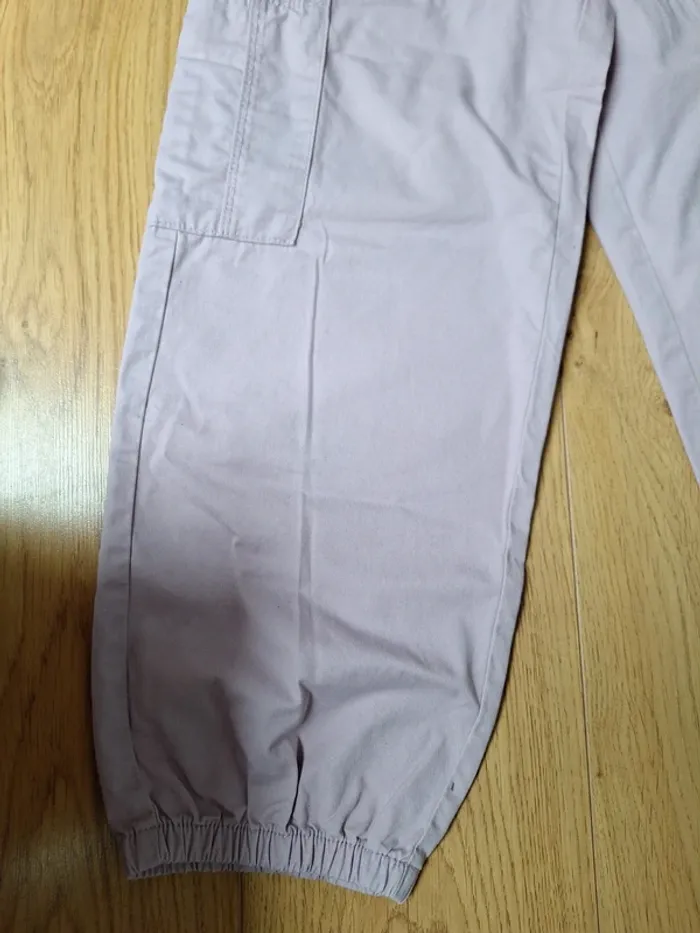 Pantalon style parachute mauve - photo numéro 4