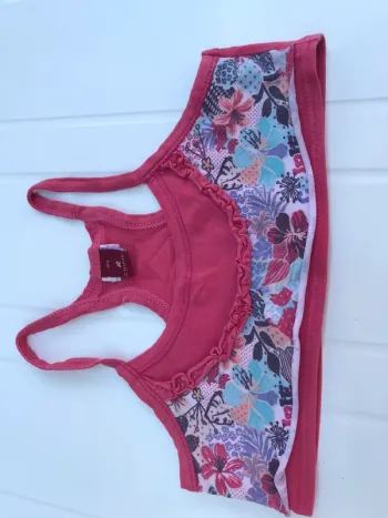Lot 3 pièces tee-shirt brassière