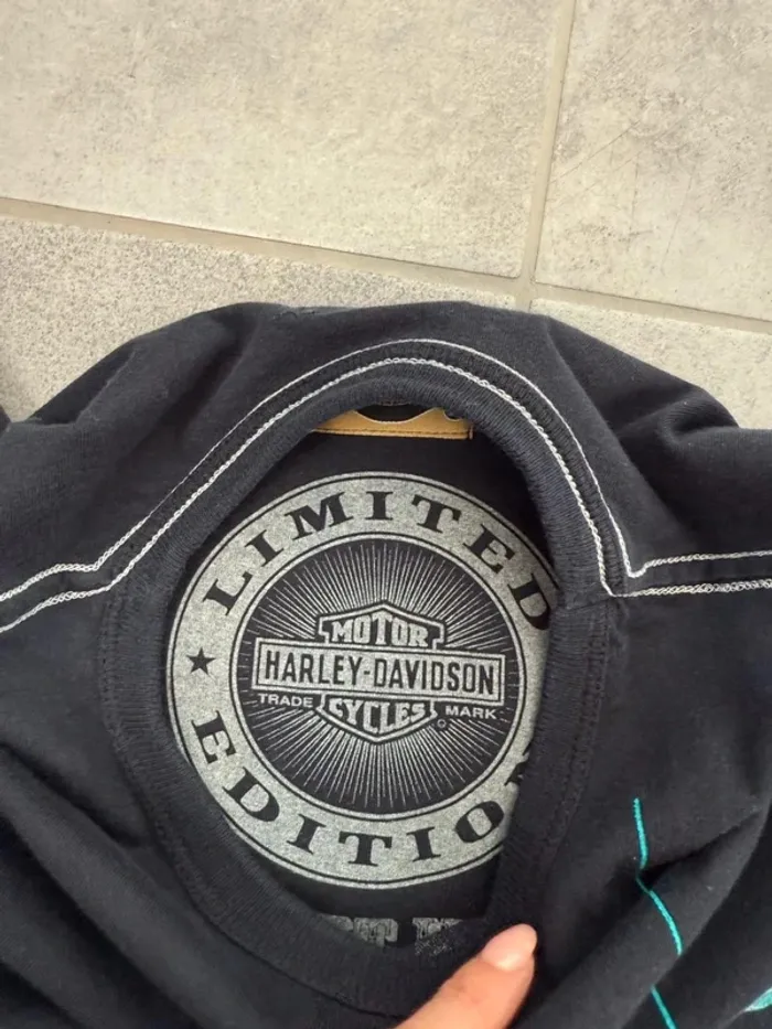 T-shirt Harley Davidson femme Limited Edition taille M - photo numéro 5