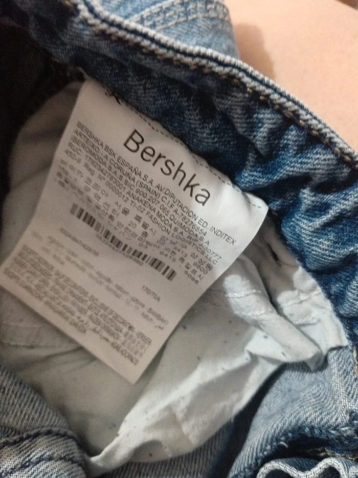 C30 jeans bleu bershka 38 - photo numéro 3