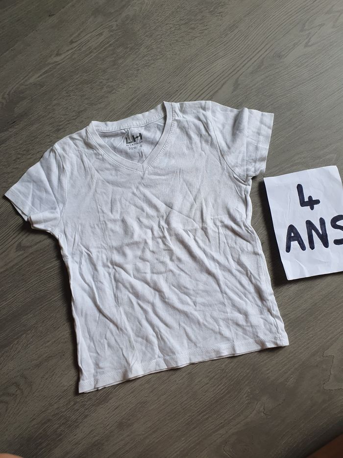 Maillot t-shirt 4ans garçon