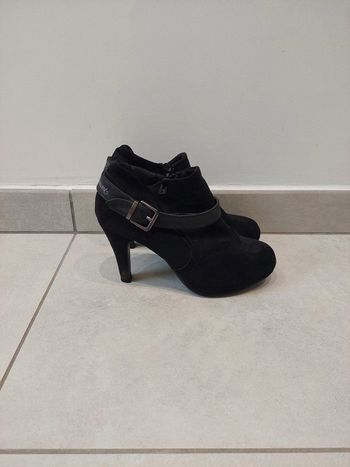 Bottines femme noires t37