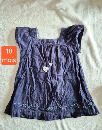 Robe bleu sergent major 18 mois