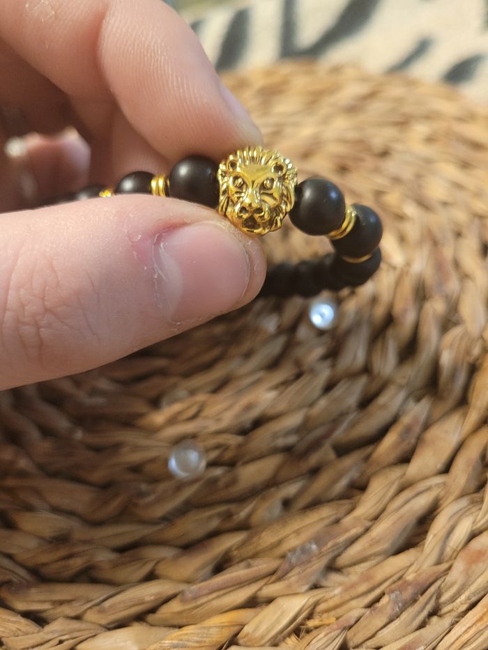 Bracelet tête de lion - photo numéro 2