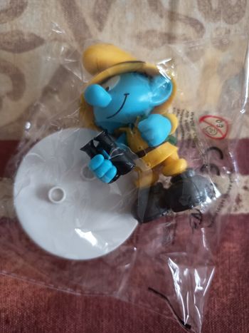 Figurine Schtroumpf Explorateur