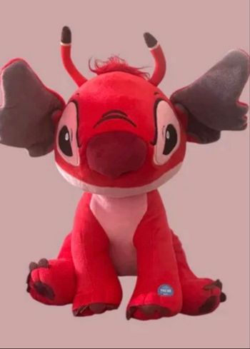 Peluche Leroy, de Stitch, Disney, 30 cm avec son, TBE