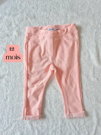 Jegging rose 12 mois gemo