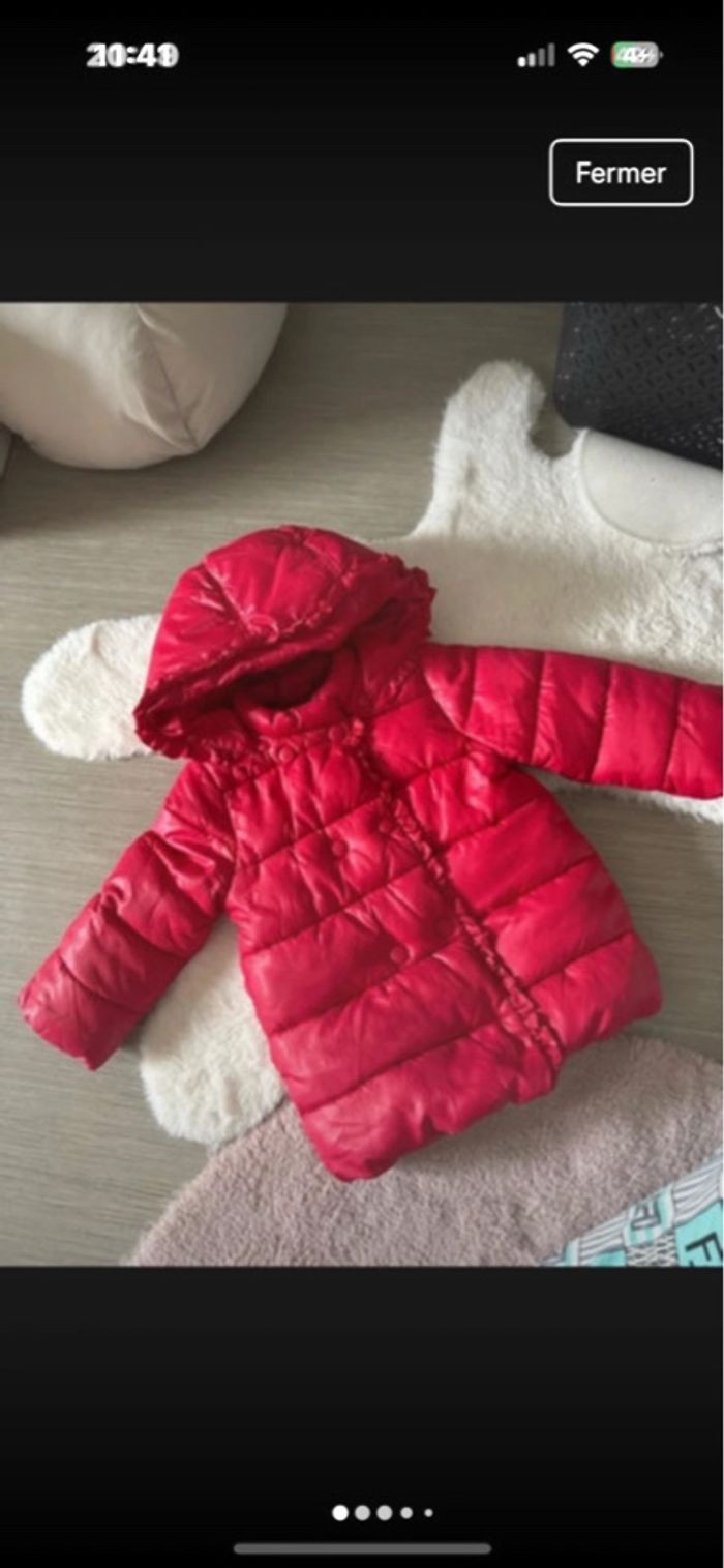 Doudoune mayoral hiver bien chaude quasi neuve
