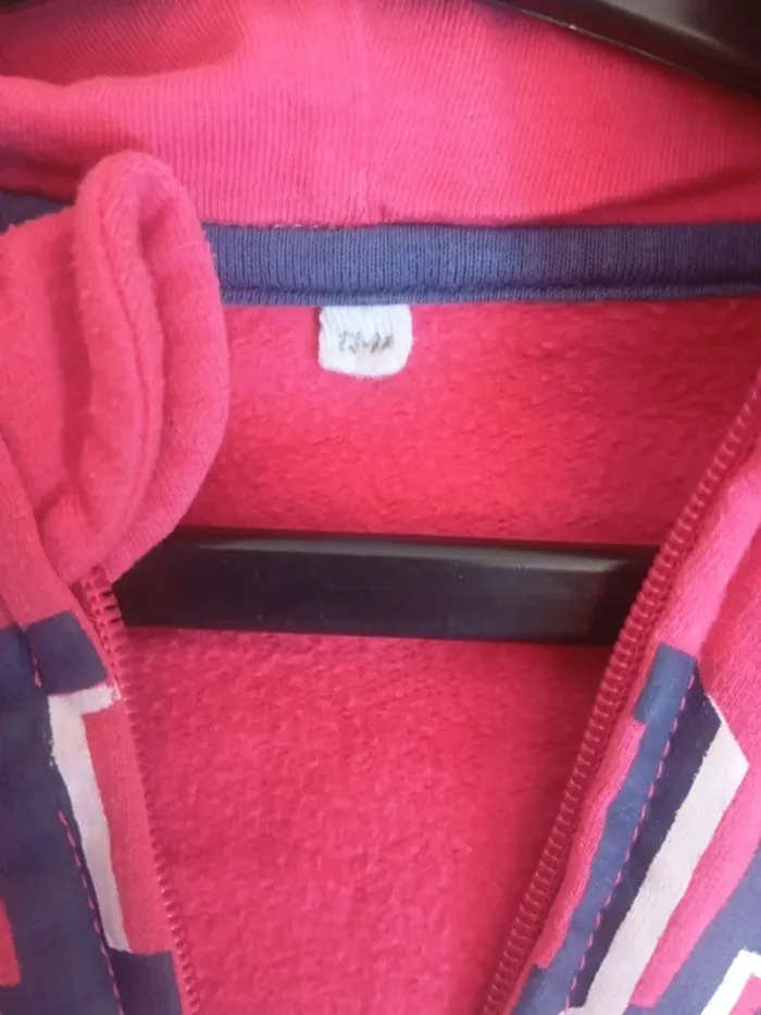Sweat à capuche rose taille 13/14 ans - photo numéro 3