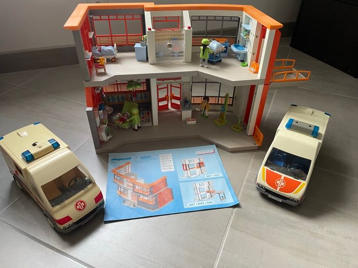 Hôpital playmobil