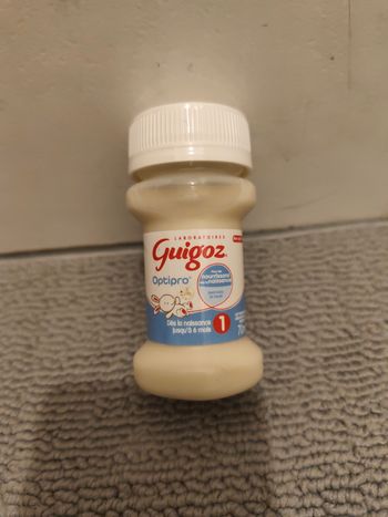 Lot de 5 guigoz optipro 1 70ml avec tétines