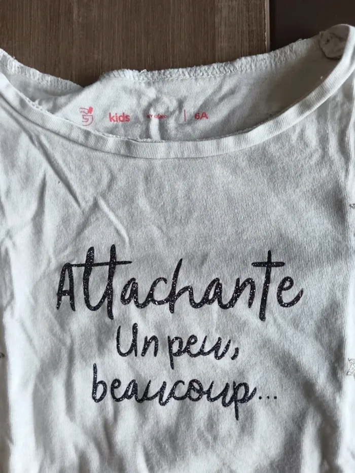 T-shirts manches longues fille 6 ans - photo numéro 2