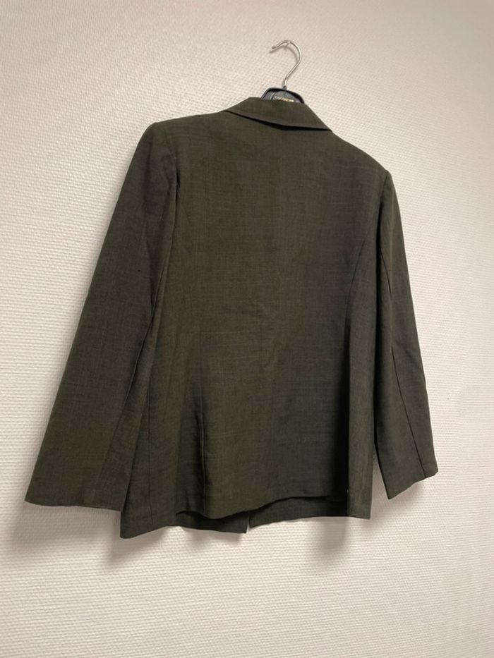 Blazer kaki vintage - photo numéro 4