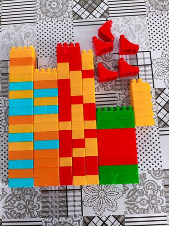 Lot 94 briques blocs de construction