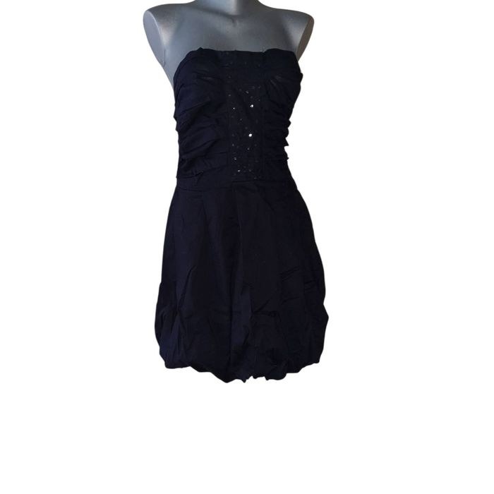 robe boule bustier noir femme taille 38