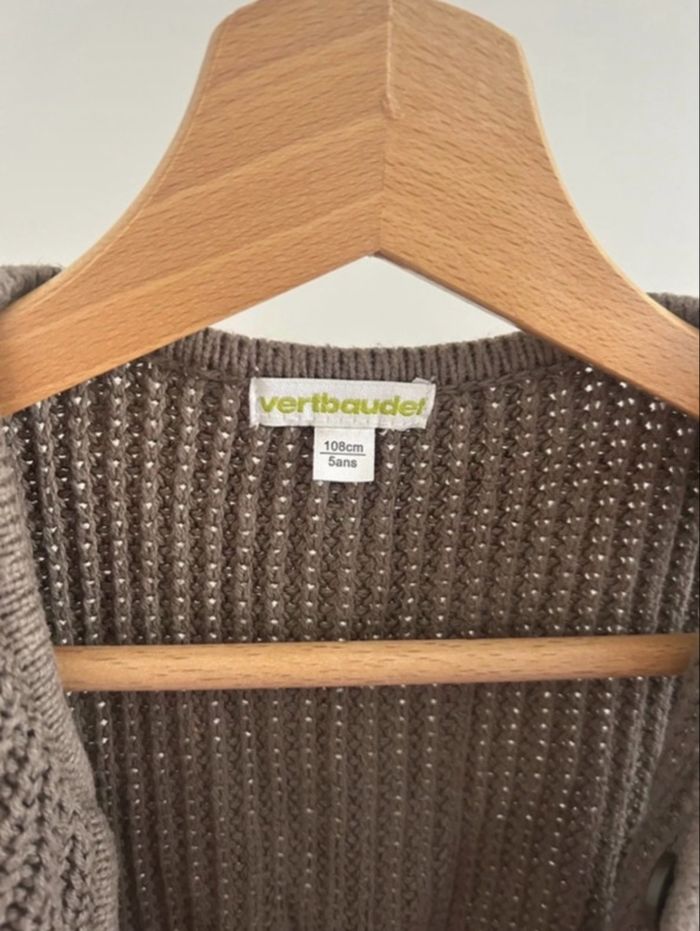 Gilet marron Verbaudet - photo numéro 2