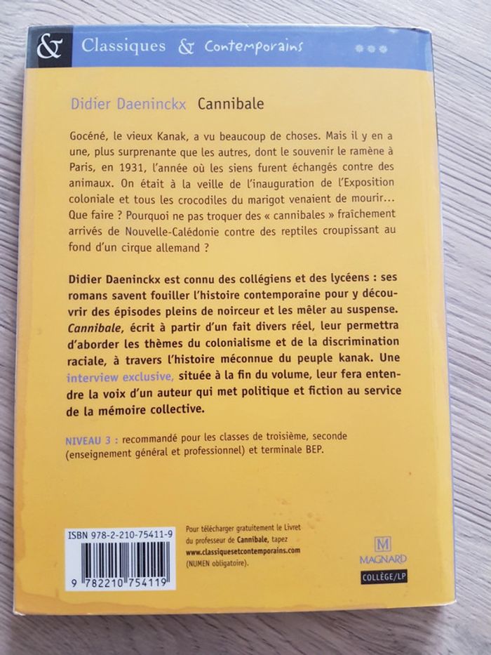 Livre cannibale - photo numéro 2
