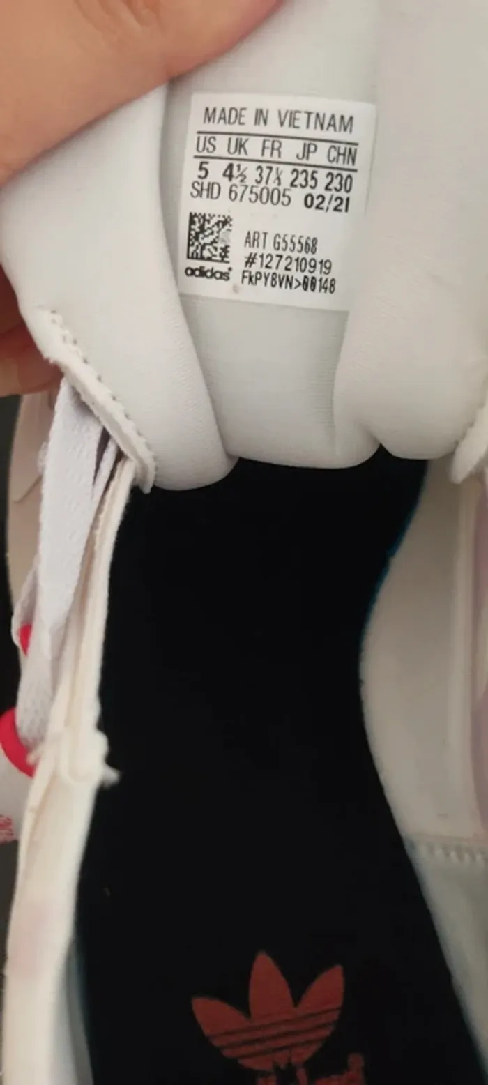 Adidas ZX 2K Boost J baskets basses taille 37 1/3 - photo numéro 13