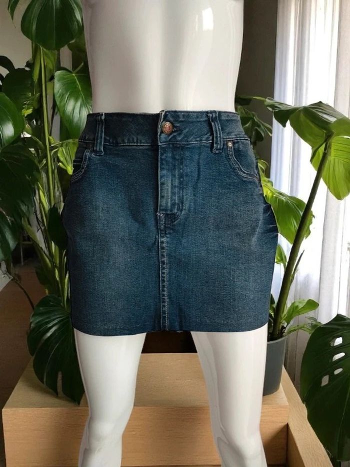 Mini jupe en jean