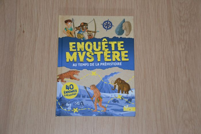 Enquête Mystère – Au temps de la préhistoire *Deux Coqs d’Or*