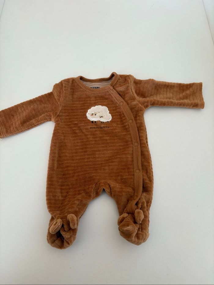 Pyjama marron bébé garçon