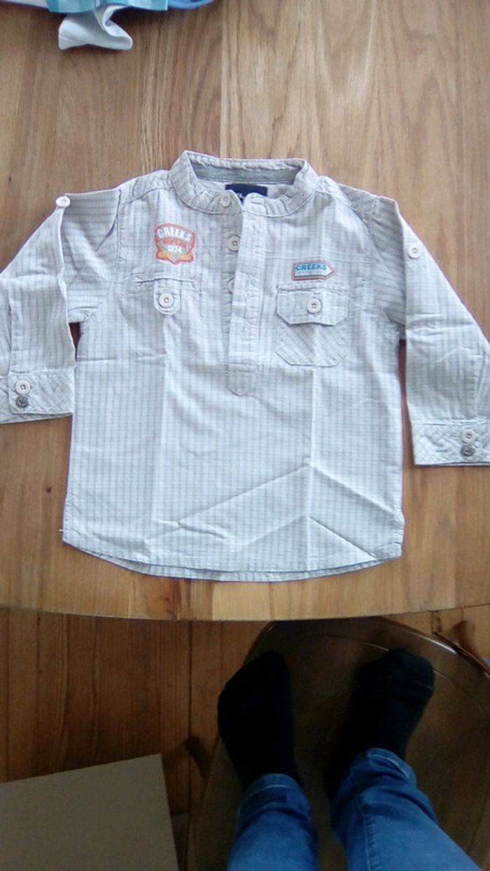 Chemise enfant creeks