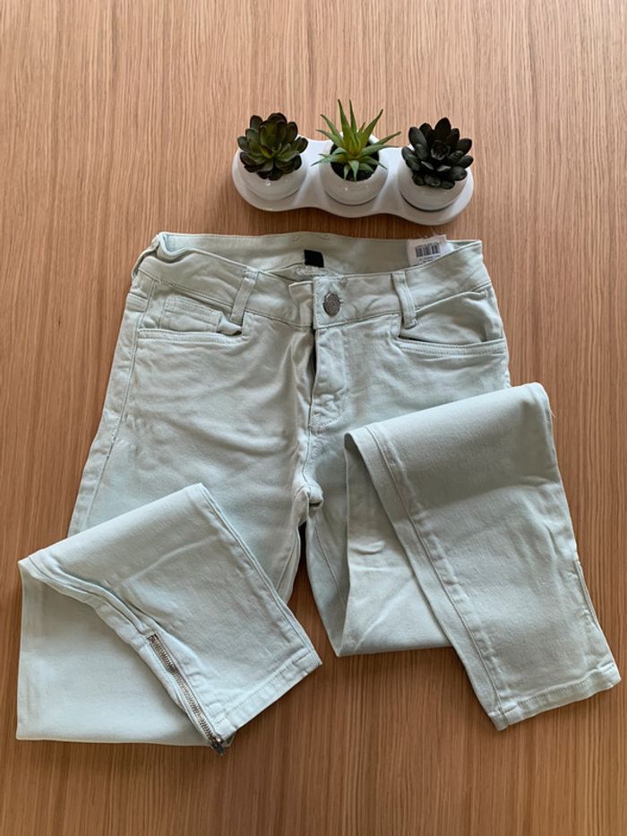 Jeans vert d’eau - photo numéro 1