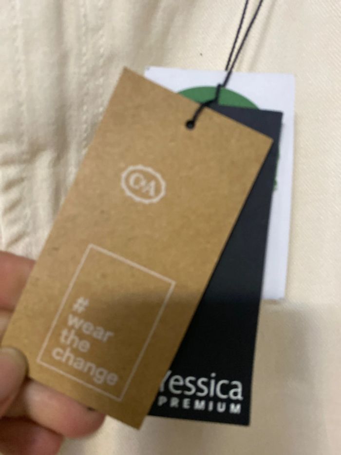 Pantalon à jambes larges neuf / baggy neuf / pattes  d éléphant. Taille 38 - photo numéro 6