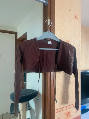 Boléro fille 12 ans 🤎 chic & original – Très bon état !