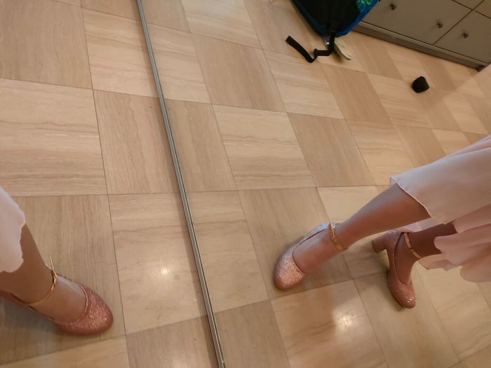 Chaussure rose paillettés - photo numéro 3