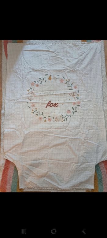 Housse de couette réversible