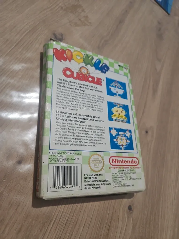 kickle cubicle Nintendo nes - photo numéro 2