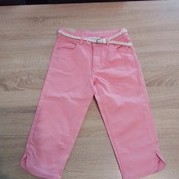 Pantacourt jean rose 12 ans