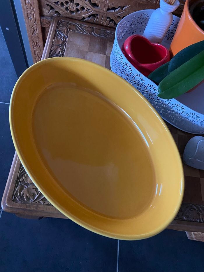 Plat à gratin 33 cm sur 23 cm très bon état - photo numéro 2