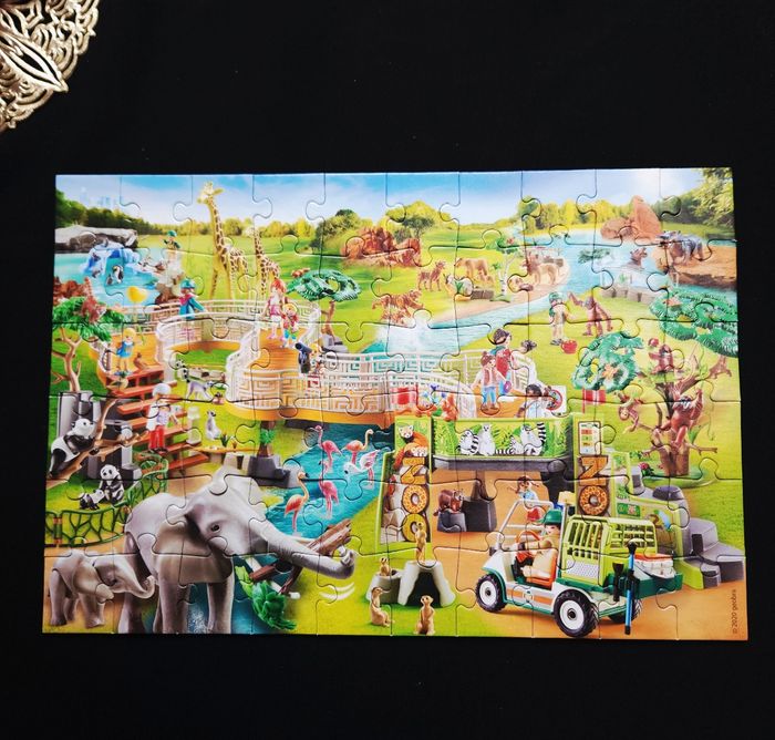 Puzzle 60 pièces Playmobil marque Schmidt 🎅 - photo numéro 2