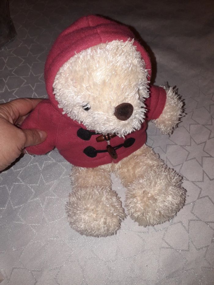 Friends more ourson et manteau duffercoat rose - photo numéro 2