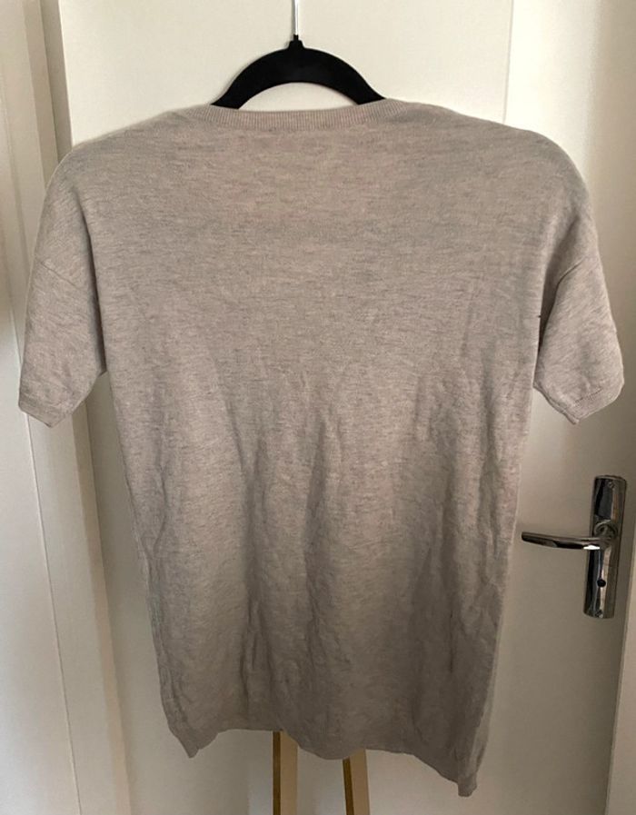 Petit Pull En Cachemire Et Soie Chat Taille S-M - photo numéro 4
