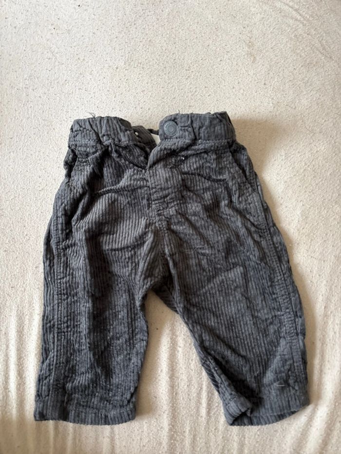 Lot 2 pantalons velours - photo numéro 3