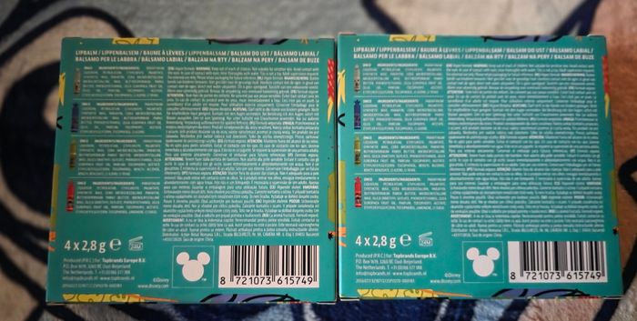 Lot de 2 packets de baumes à lèvres Stitch - photo numéro 2