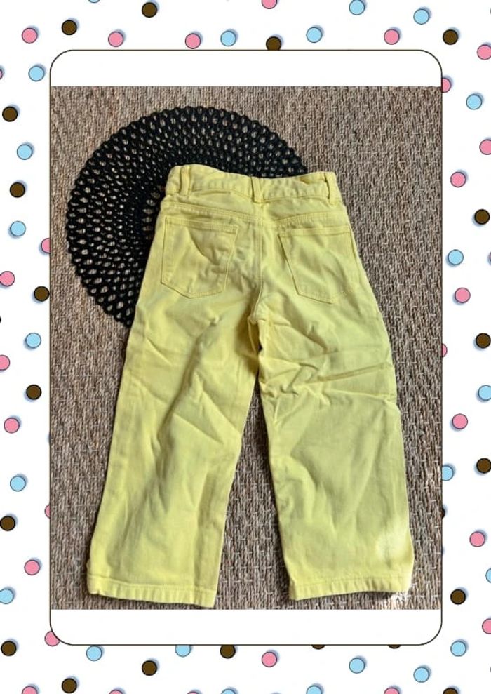Jean large jaune - photo numéro 2