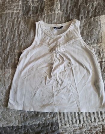 Débardeur blanc okaidi 4 ans