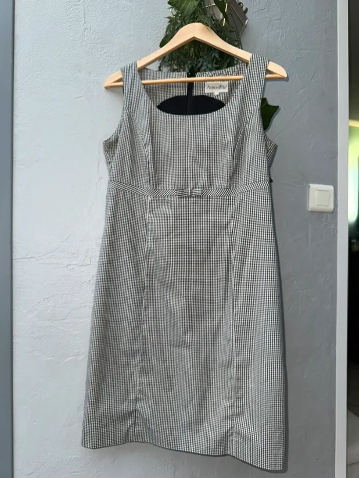 robe d’été à carreaux ~ antonelle ~ taille 38