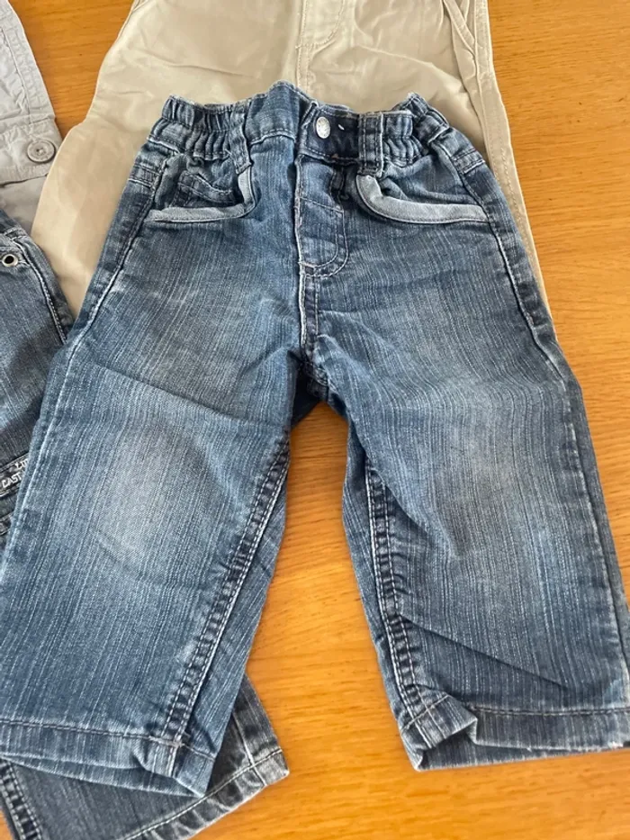 Lot 6 pantalons 12 mois - photo numéro 3